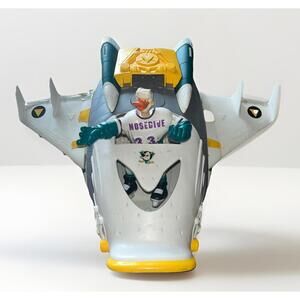 Vintage 1996 Mighty Ducks Aerowing Battle Cruiser Ship Vehicle Mattel No Rockets